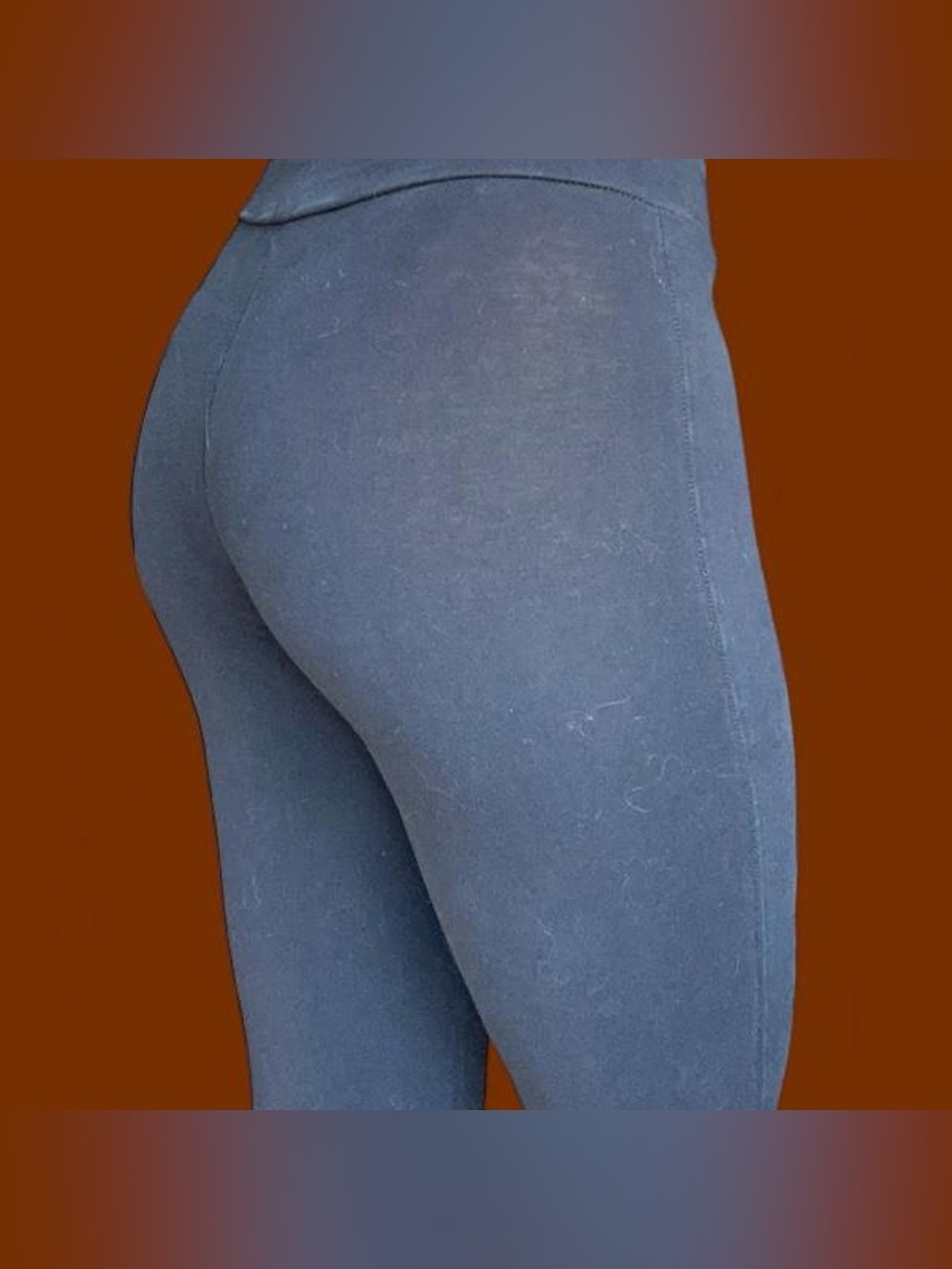 Women's High-Waist Black Leggings